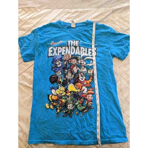 VINTAGE expendables cereal characters weed spoof t shirt sz s guc - Picture 5 of 5